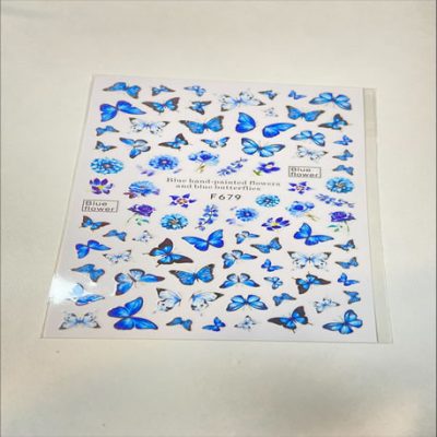 Water Decal papillon F679