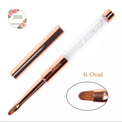 Pinceau oval gel numéro 6